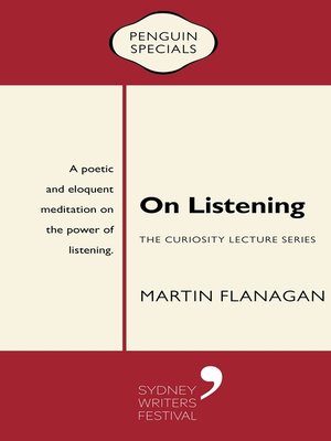 cover image of On Listening
